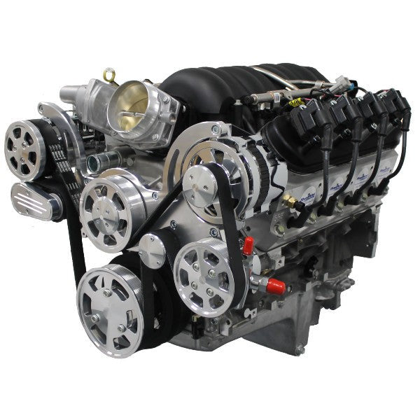New BluePrint GM LS 376 c.i. Proseries Crate Engine - dressed longblock w/ EFI and pulley kit - PSLS3760CTFK